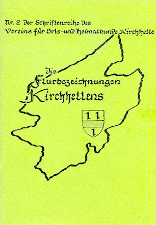Titelseite 'Die Flurbezeichnungen Kirchhellens'