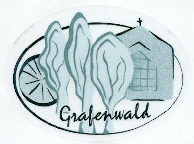 Logo Grafenwald (schwarz/weiß)