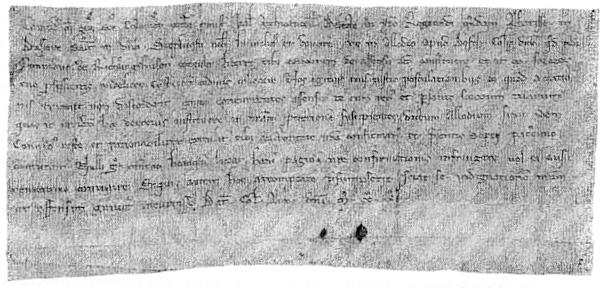 Urkunde von 1240